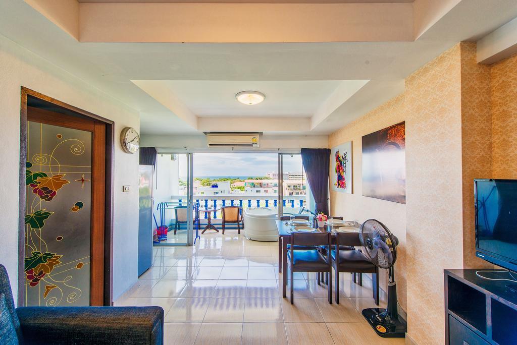 Ferienwohnung Ruamchok Ocean View Pattaya Zimmer foto